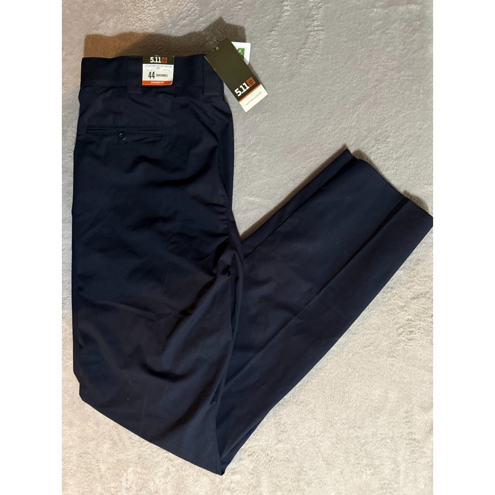 5.11 Tactical Pants Mens Size 44 Standard Fit Pro Dark Navy Unhemmed -366